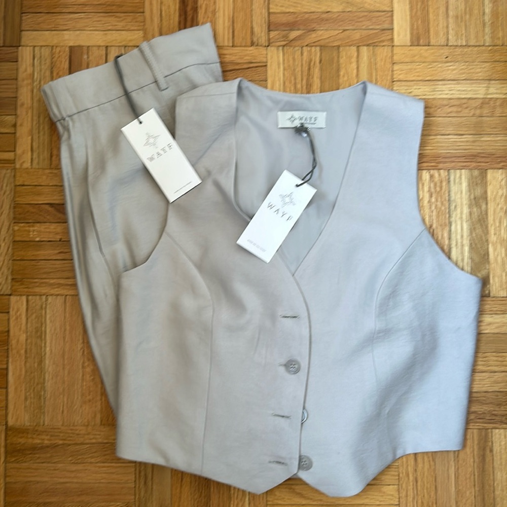 NWT Wayf Vest & Trouser Set